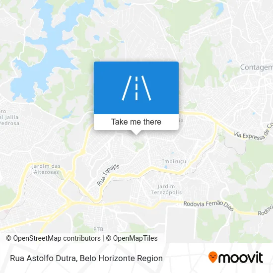 Rua Astolfo Dutra map