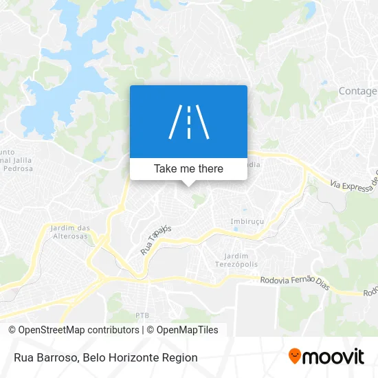 Rua Barroso map