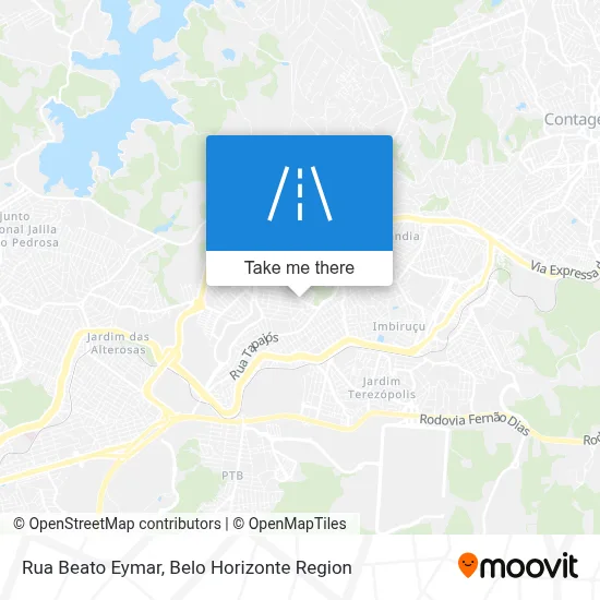 Rua Beato Eymar map