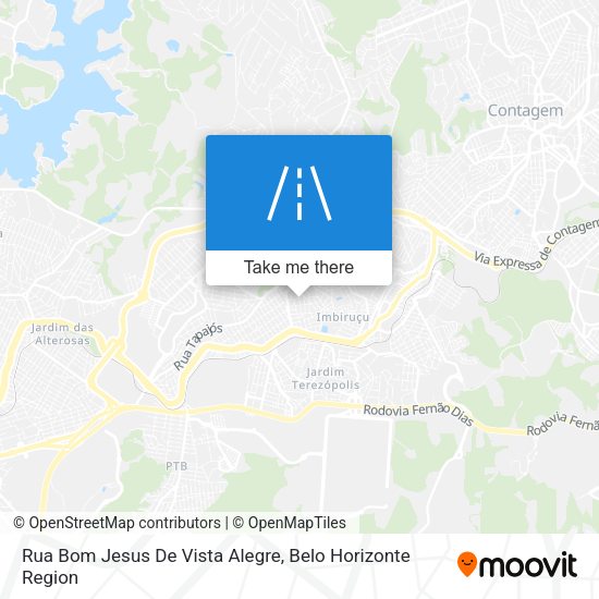 Rua Bom Jesus De Vista Alegre map