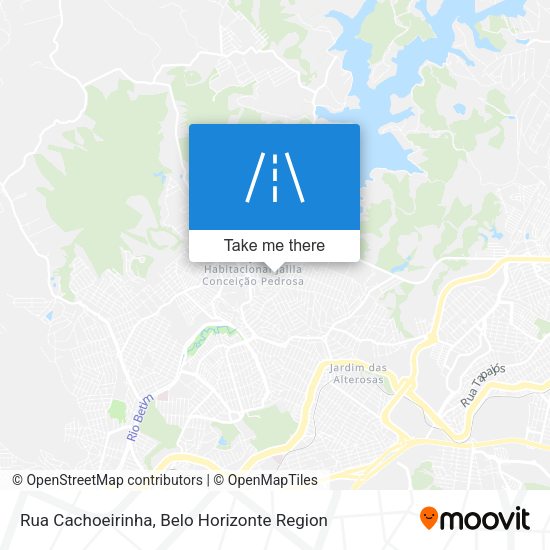 Rua Cachoeirinha map