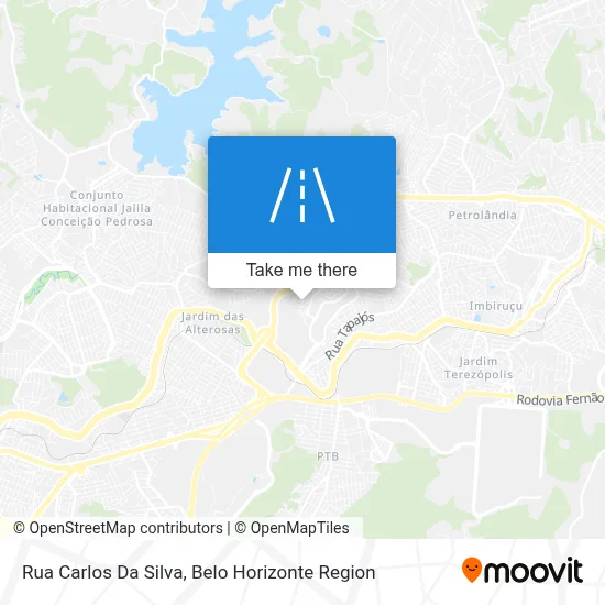 Rua Carlos Da Silva map