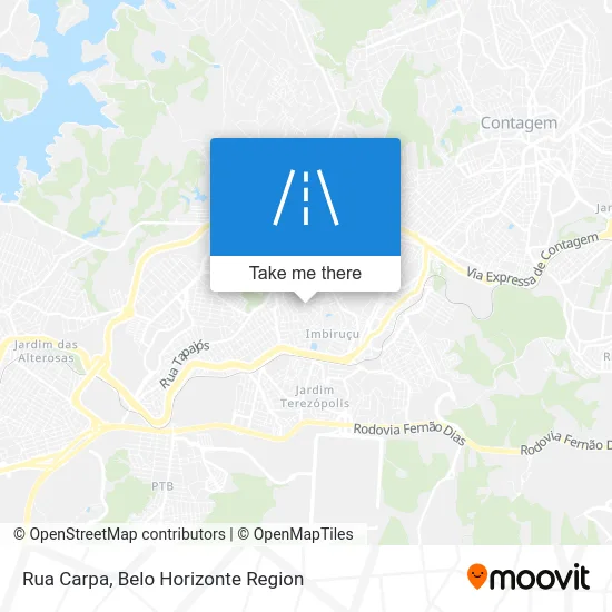 Rua Carpa map