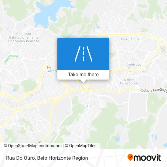 Rua Do Ouro map