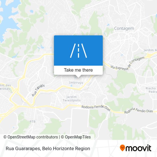 Rua Guararapes map