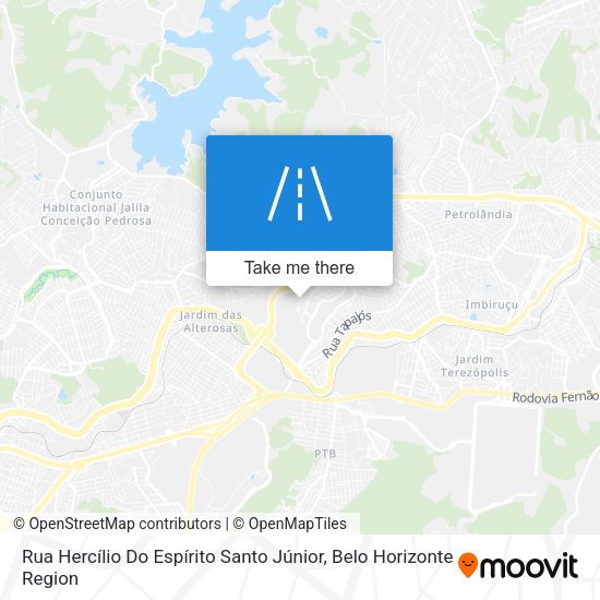 Rua Hercílio Do Espírito Santo Júnior map