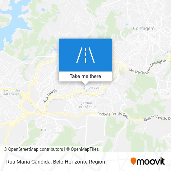 Rua Maria Cândida map