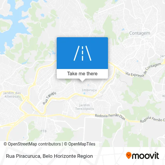 Rua Piracuruca map