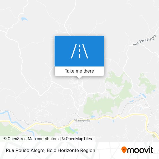 Rua Pouso Alegre map