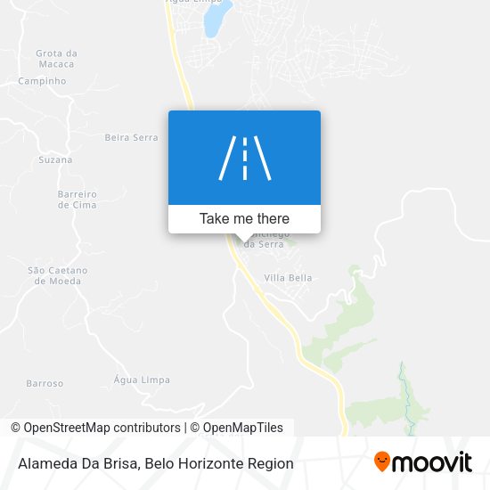 Alameda Da Brisa map