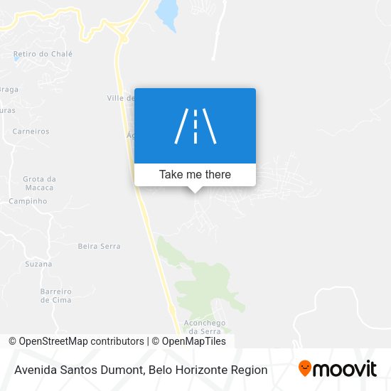 Avenida Santos Dumont map
