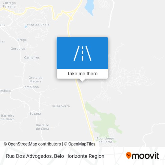 Rua Dos Advogados map