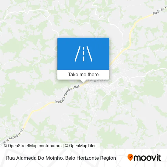 Rua Alameda Do Moinho map
