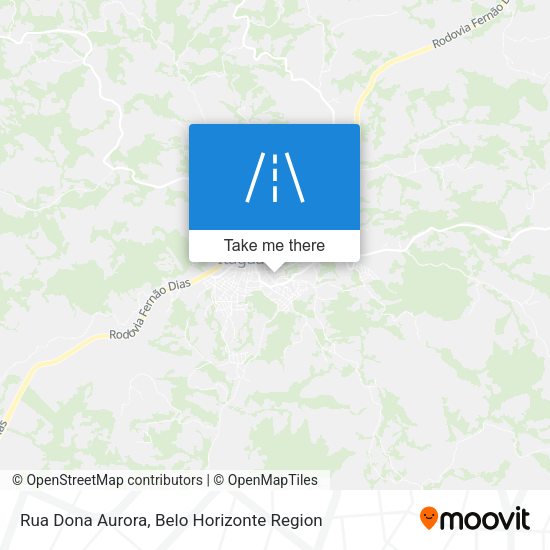 Rua Dona Aurora map