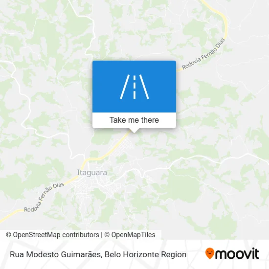 Rua Modesto Guimarães map