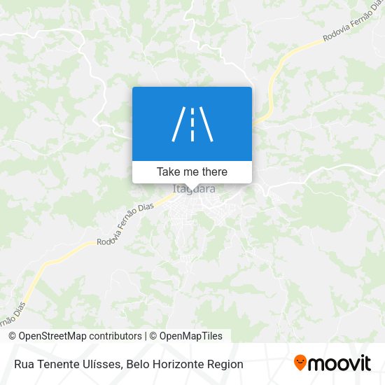Rua Tenente Ulísses map