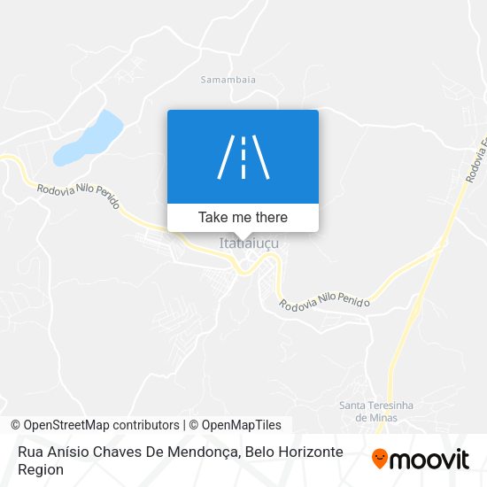 Rua Anísio Chaves De Mendonça map