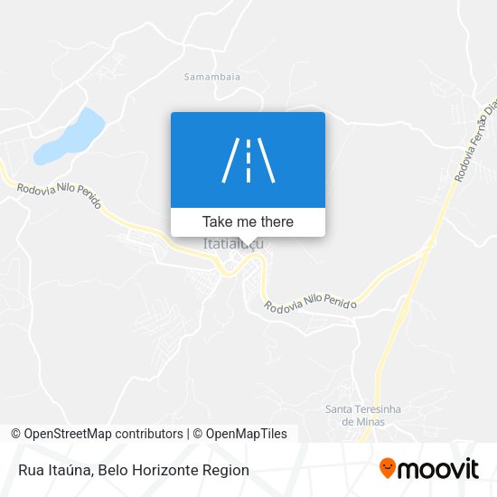 Rua Itaúna map
