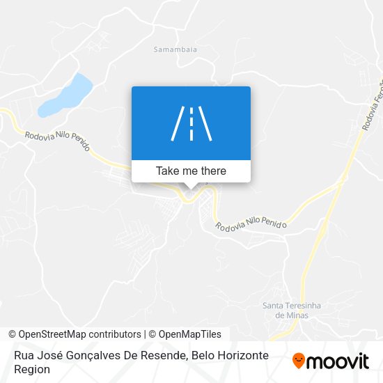 Rua José Gonçalves De Resende map