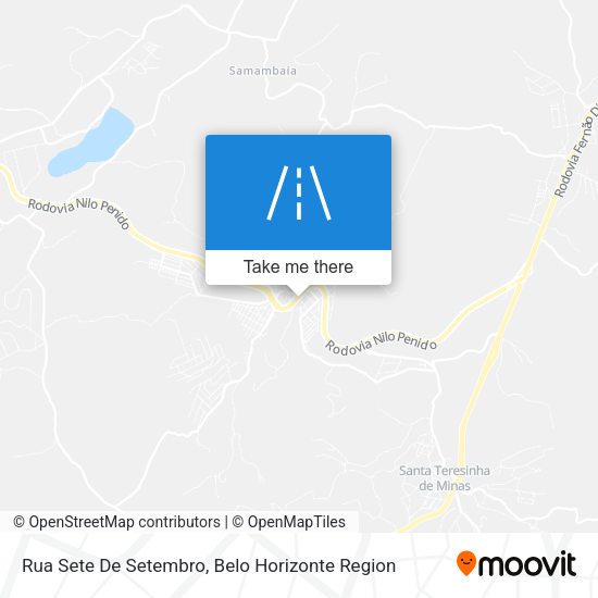 Rua Sete De Setembro map