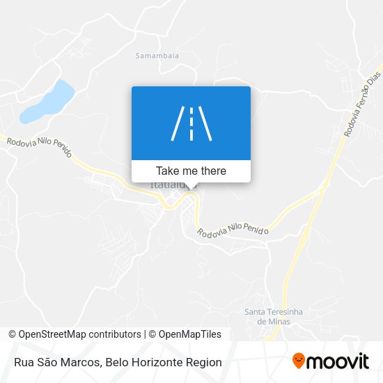 Rua São Marcos map