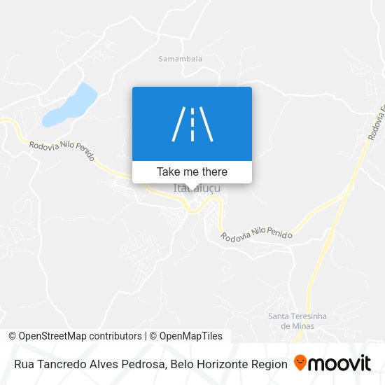 Rua Tancredo Alves Pedrosa map