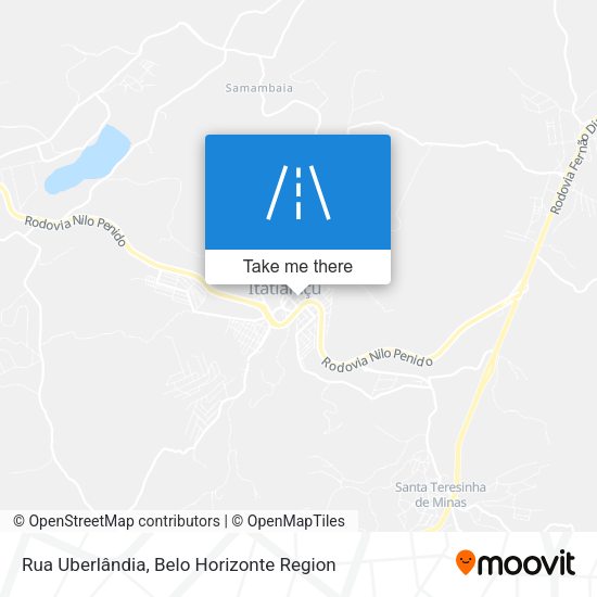 Rua Uberlândia map
