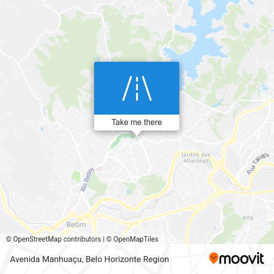 Avenida Manhuaçu map