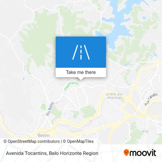 Avenida Tocantins map