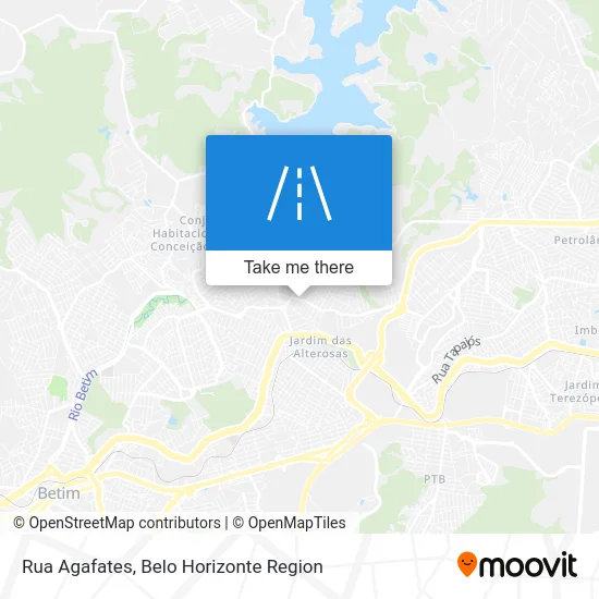 Rua Agafates map