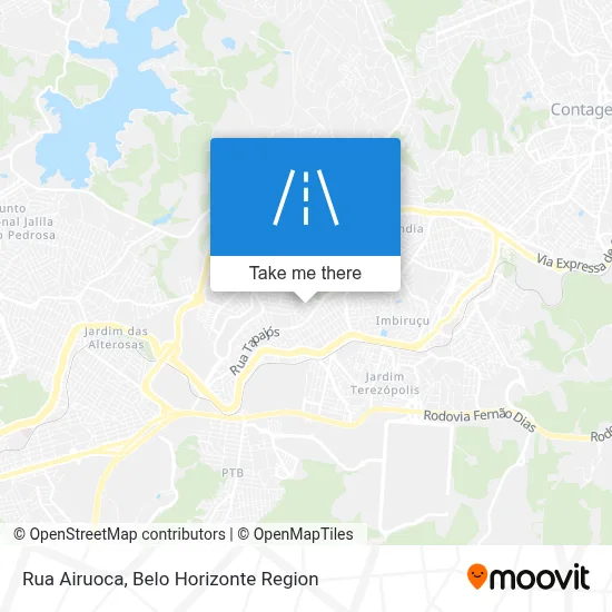 Rua Airuoca map