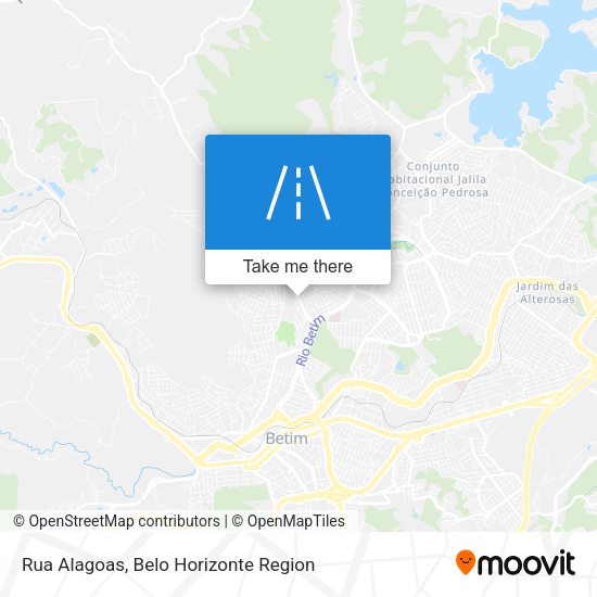 Rua Alagoas map