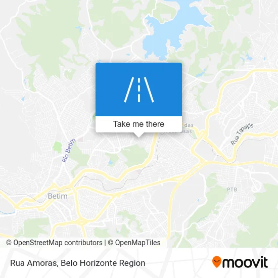 Rua Amoras map