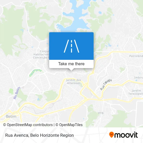 Rua Avenca map