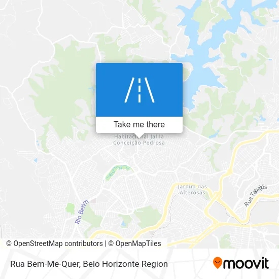 Rua Bem-Me-Quer map