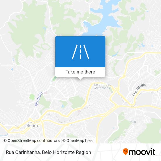 Rua Carinhanha map