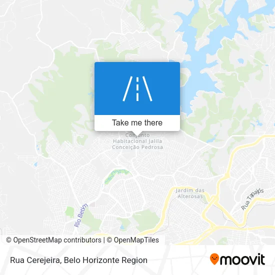 Rua Cerejeira map