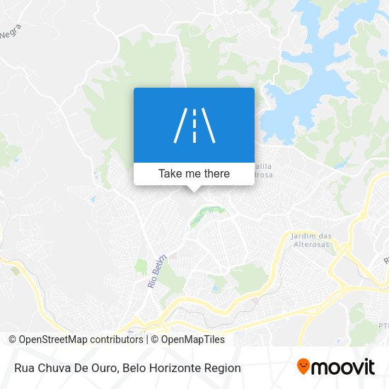 Rua Chuva De Ouro map
