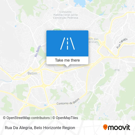 Rua Da Alegria map