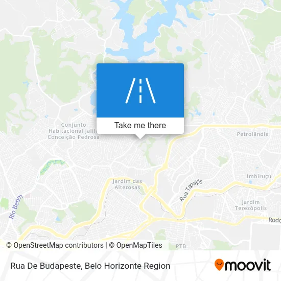 Rua De Budapeste map