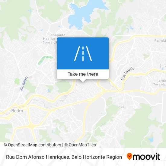 Rua Dom Afonso Henriques map