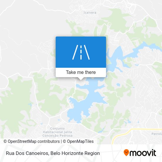 Rua Dos Canoeiros map