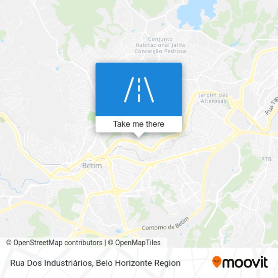 Rua Dos Industriários map