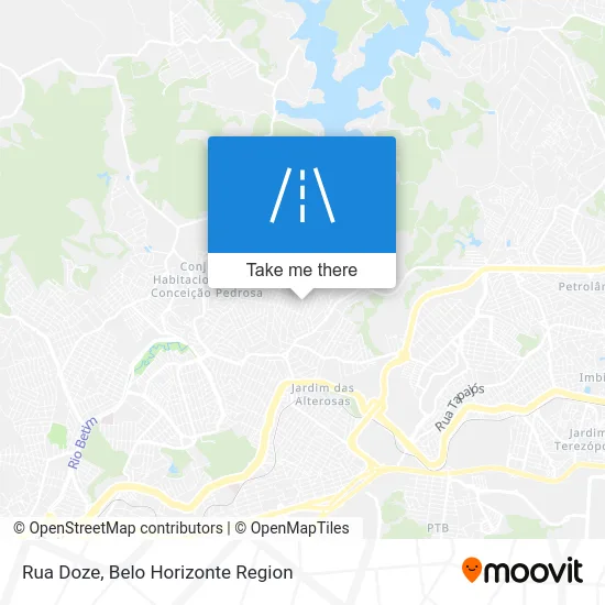 Rua Doze map