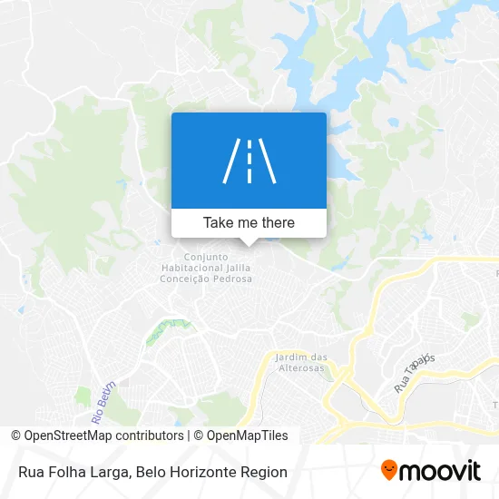 Rua Folha Larga map