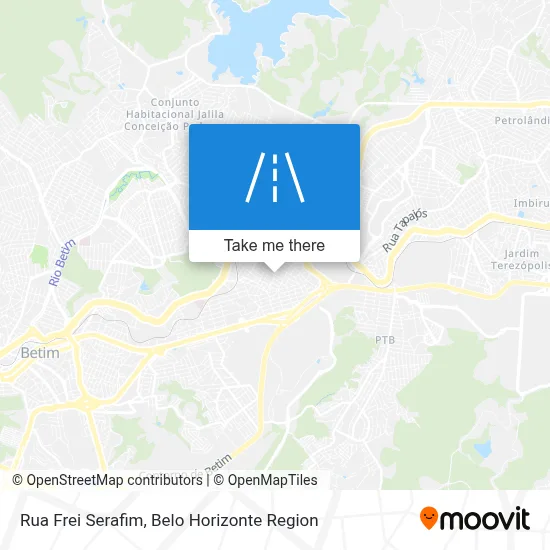 Rua Frei Serafim map
