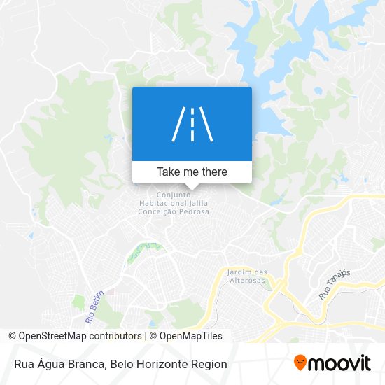 Rua Água Branca map