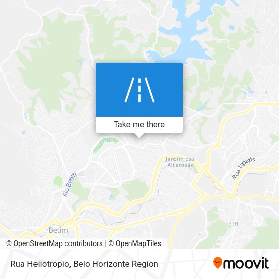 Rua Heliotropio map