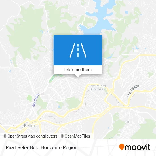 Rua Laelia map