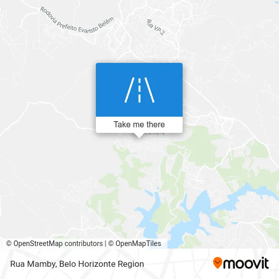 Rua Mamby map